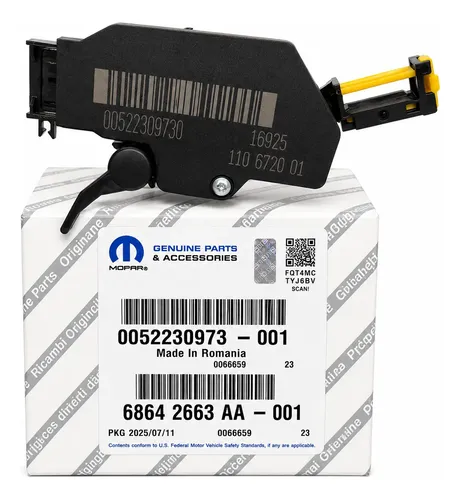 Sensor Pedal Embrague Fiat Cronos 1.8 Argo 1.8 Toro 2.0 500x 1.4 Jeep Compass 2.4 Mopar Original 52068338 / 52230973 - Imagen 3