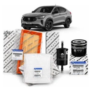 Kit 4 Filtros Originales Mopar  Fiat Fastback Turbo 270 Y Abarth Motor 1.3 Turbo