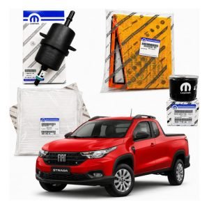 Kit 4 Filtros Mopar Fiat Srtada 1.3 Original