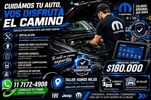 Kit 4 Filtros Mopar Fiat Pulse 1.3 Original - Imagen 12