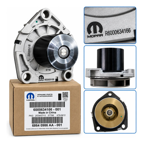Bomba De Agua 709954 Jeep Commander Mopar Originl 6000634166