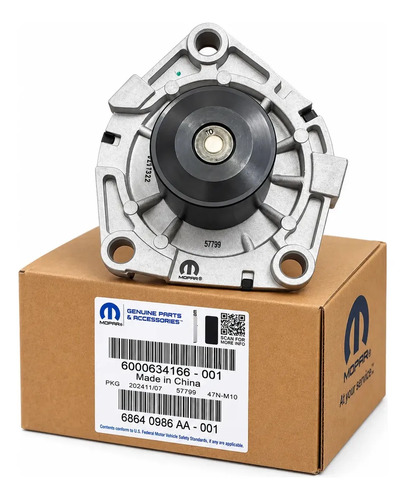 Bomba De Agua 709954 Jeep Commander Mopar Originl 6000634166 - Imagen 8