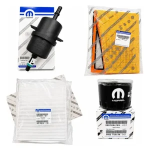 Kit 4 Filtros Mopar Fiat Argo Cronos Pulse Srtada 1.3 Orig