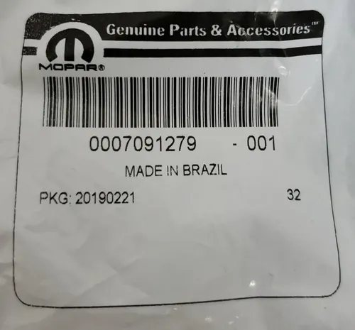 Reten Cigueñal Distribucion Original Fiat Cronos 1.3 Firefly Gse Polea Distribucion Oem 7091279 - Imagen 5