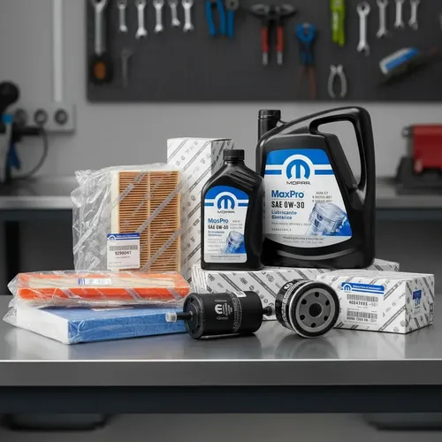 Kit 4 Filtros Originales Mopar + Aceite Mopar 0w30 5lts Jeep Renegade Motor 1.3 Turbo T270 - Imagen 11