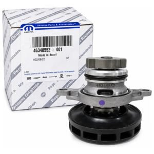 Bomba De Agua Original Mopar 46348552 Jeep Compass Renegade Commander Fiat Toro Pulse Fastback Strada Motor 1.3 Turbo T270 Abarth Audace Impetus Longitude Sport Limited Freedom Volcano Ranch Ultra