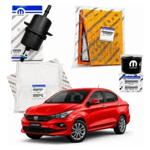 Kit 4 Filtros Mopar Fiat Cronos 1.3 Original