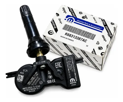 Sensor Tpms Presión Neumáticos Original Mopar K68313387ac Jeep Commander 1.3t 2.0td Válvula Oem - Imagen 3