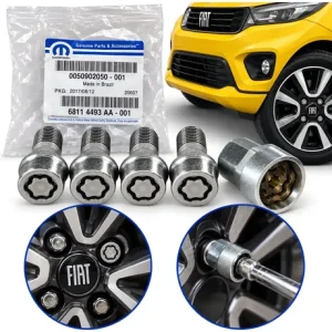 Bulones Tornillos Seguridad Antirrobo Fiat  Cronos Original