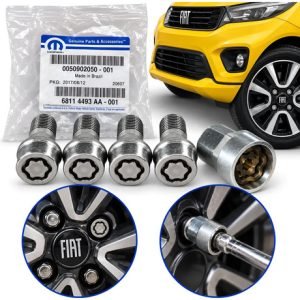 Bulones Tornillos Seguridad Antirrobo Fiat  Argo Original
